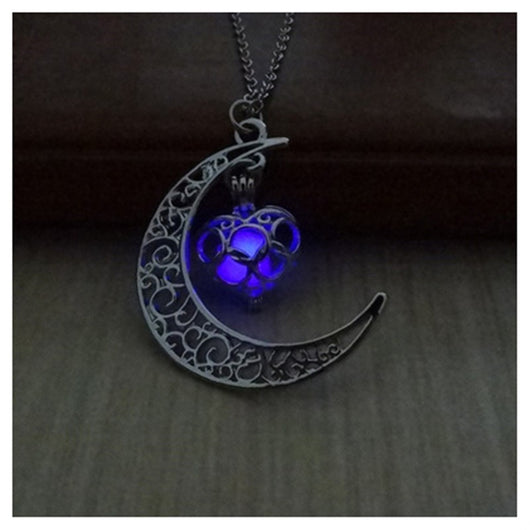 Collar Colgante Luminoso Plateado - Cadena de Plata - Image 13