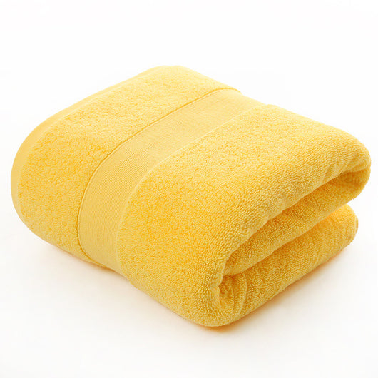 Toalla de Baño de Algodón Grueso Colores Lisos - Image 24