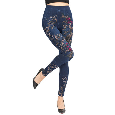 Pantalón Cropped de Algodón Talle Alto - Image 8