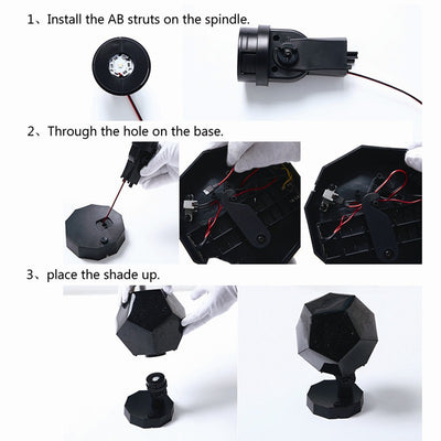 Proyector de Cielo Estrellado 3D - Lámpara Nocturna LED con Carga USB - Image 4