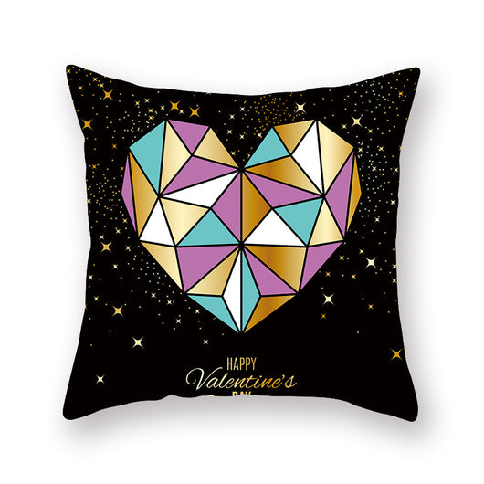 Funda de Almohada Terciopelo Melocotón San Valentín - Image 22