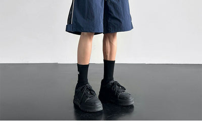 Pantalones Cortos Cargo Impermeables Hombre Ajuste Relajado - Image 15