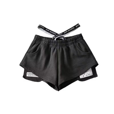 Shorts Deportivos de Cintura Alta para Mujer - Image 3