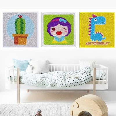 Pintura de Diamantes Infantil Completa - Kit DIY Manual - Image 5