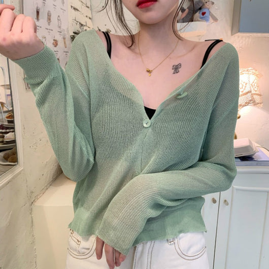 Suéter Ligero de Manga Larga para Mujer - Perfecto para Verano - Image 11