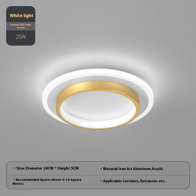 Lámpara de Techo LED Nórdica para Pasillos y Entradas - Image 37