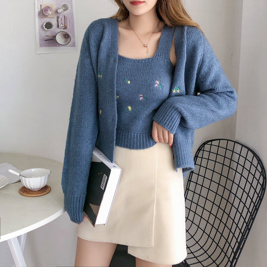 Cardigan Tejido Suelto de Moda - Suéter Exterior Versátil - Image 11