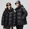 Chaqueta Acolchada Unisex Otoño Invierno - Diseño Negro y Dorado