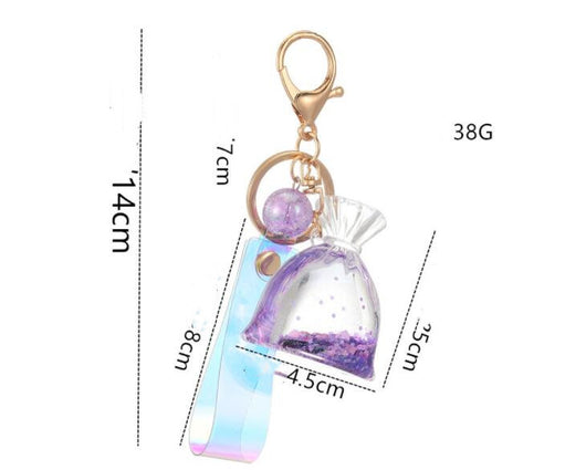 Llavero Decorativo Personalidad Linda para Bolsa de Niña - Image 7