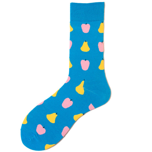 Calcetines de Algodón Estampado Frutas para Hombre y Mujer - Image 32