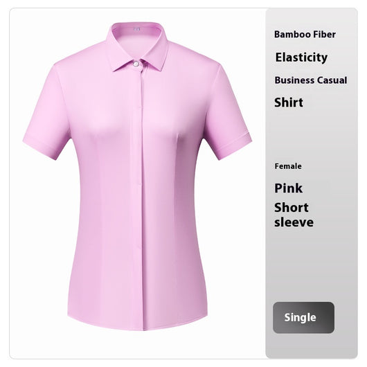 Camisa Ejecutiva de Fibra de Bambú sin Planchado con Elasticidad - Image 15