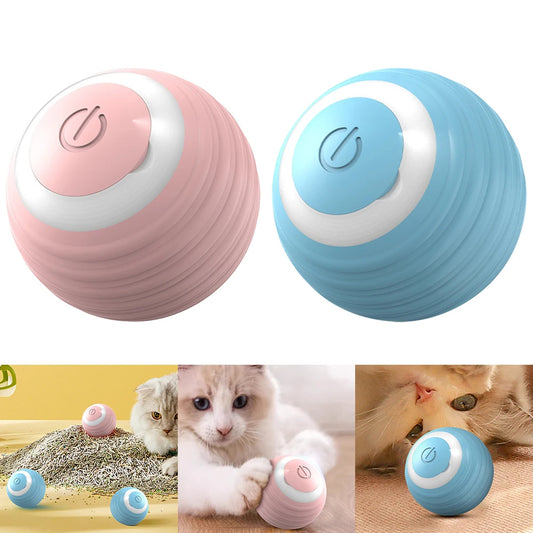 Juguete Interactivo Automático para Gatos - Pelota Rodante Inteligente