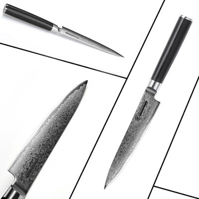 Cuchillo Universal de Acero Damasco para Cocina - Image 2