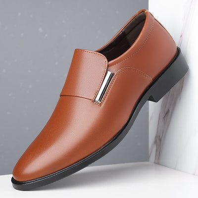 Zapatos Formales de Cuero con Punta Afilada para Hombre - Image 2