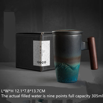 Taza de Té Oficina Grande - Capacidad Extendida para Té y Bebidas - Image 9