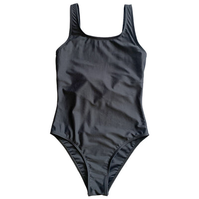 Traje de Baño Mujer Siamés Ajustado Color Sólido - Image 6