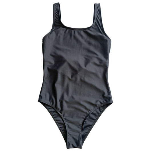 Traje de Baño Mujer Siamés Ajustado Color Sólido - Image 6