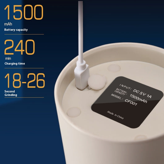 Molino de Café Inteligente Portátil USB para Auto y Hogar - Image 10