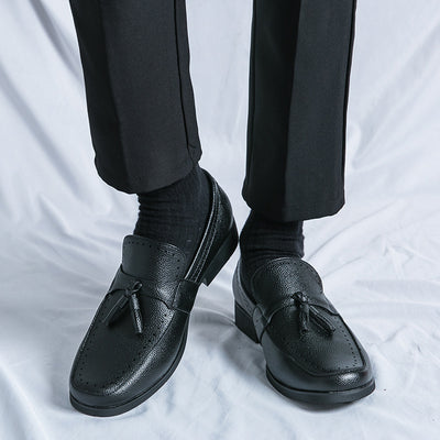 Mocasines de Cuero con Borla para Hombre - Zapatos Casuales Ejecutivos - Image 4