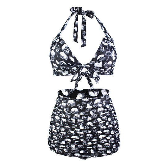 Bikini Dos Piezas con Estampado de Calaveras - Image 15