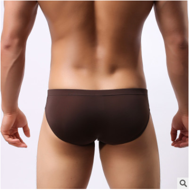 Calzoncillos Tipo Boxer de Seda Helada Ultrafinos y Transparentes para Hombre - Image 4