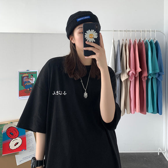 Camiseta Slim Manga Corta Oversize