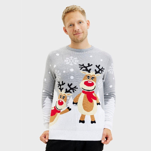 Sudadera Unisex Estampado Digital Navideño Manga Larga