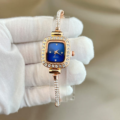 Reloj de Diamantes Cuadrado para Mujer de Moda - Image 40