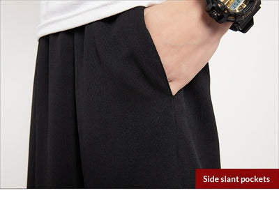 Pantalones Casuales Rectos Holgados Inspirados en Estilo Asiático - Image 21