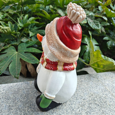 Lámpara Decorativa Navideña con Muñeco de Nieve en Resina - Image 58