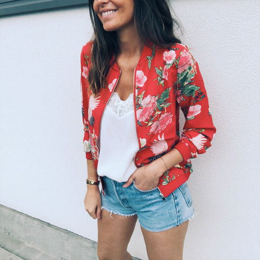 Chaqueta de Uniforme de Béisbol con Estampado