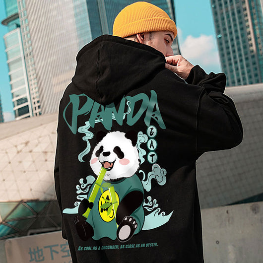 Sudadera Holgada para Hombre con Estampado Panda - Image 11