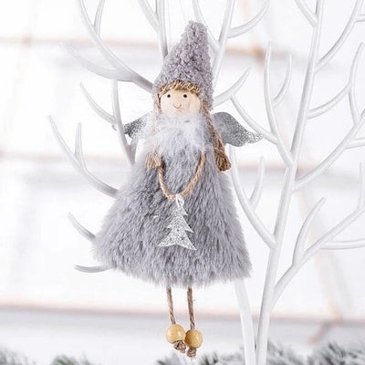Ángeles Navideños de Peluche - Decoraciones Festivas - Image 16