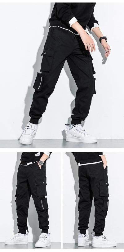 Pantalones Overol Holgados para Hombre Otoño-Invierno Talla XL - Image 14