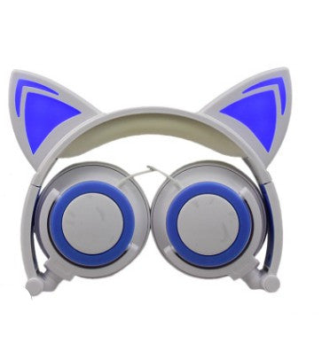 Audífonos Inalámbricos con Orejas de Gato Luminosas y Diseño Plegable - Image 7