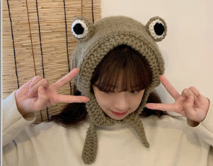 Gorro de Lana Rana Ojos Grandes - Image 9
