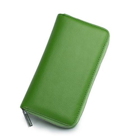 Billetera Larga de Cuero Genuino para Hombre con Protección RFID y 36 Compartimentos - Image 14