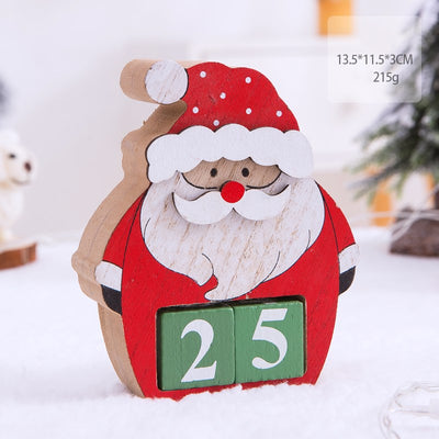 Calendario de Adviento con Escenas Navideñas Decorativas - Image 34