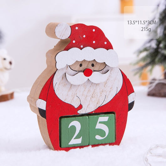 Calendario de Adviento con Escenas Navideñas Decorativas - Image 34