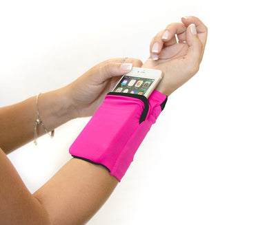 Brazalete Deportivo con Bolsillo para Teléfono y Soporte de Muñeca - Image 11