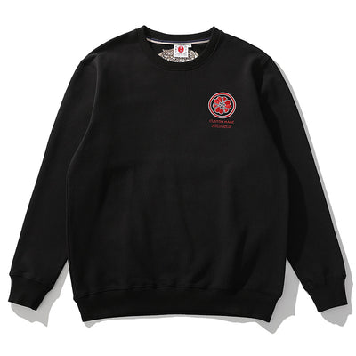 Sudadera Cuello Redondo con Bordado Tatuaje Tradicional - Image 9