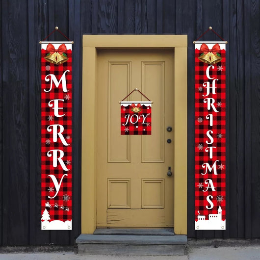 Decoraciones Navideñas: Cortinas, Banderas y Adornos Colgantes - Image 64