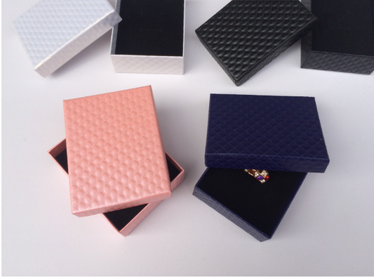 Estuche Multicolor para Joyas - Caja de Presentación Premium para Anillos, Collares y Aretes