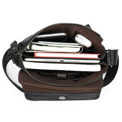Bolsa de Hombro Minimalista con Cierre Simple - Image 3
