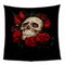 Manta Tapiz Calavera Ultra Suave - Multiusos para Playa, Sofá y Decoración