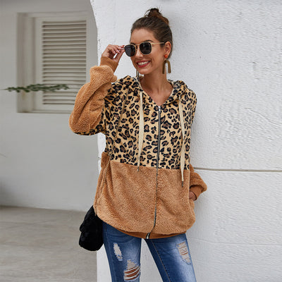 Abrigo con Parches de Leopardo - Image 9