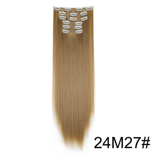 Set de 6 Extensiones de Cabello Liso Largo - Image 20