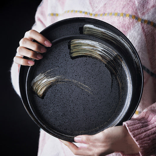 Plato de Cerámica Estilo Occidental para Carnes