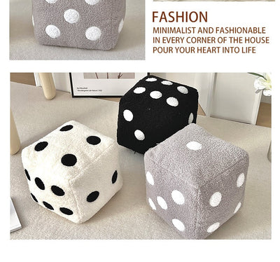 Cojín de Peluche Dado Decorativo para Sofá - Image 14