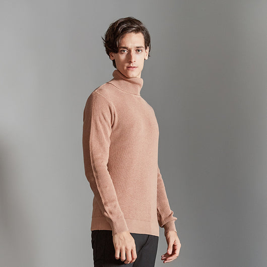 Suéter Tejido Cuello Redondo para Hombre - Pullover Otoño - Image 12
